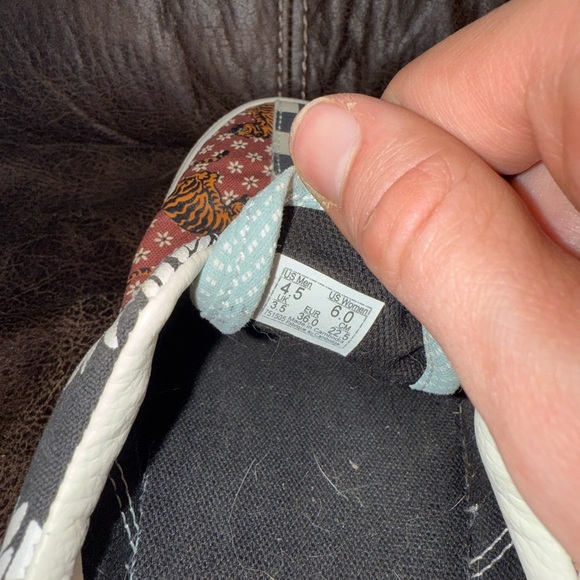 VANS Patchwork Checkerboard Slip-On Sneakers Women’s Size 6‎ No Laces - Picture 5 of 5